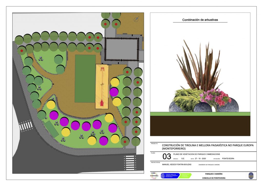 El socialista Iván Puentes gasta 40.000 € para dotar de tirolina el parque Plaza de Europa, ampliar su zona de juegos y renovar sus jardines 4 1604874738 959 El socialista Ivan Puentes gasta 40000 E para dotar de
