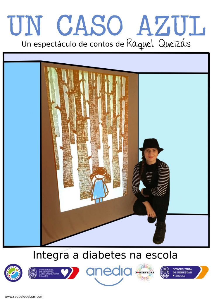 El CEIP Campañó acoge el viernes 6 la sesión inaugural de Historias azuis de los narradores de Raquel Queizás. Integrar la diabetes en la escuela ' 3 El CEIP Campano acoge el viernes 6 la sesion inaugural