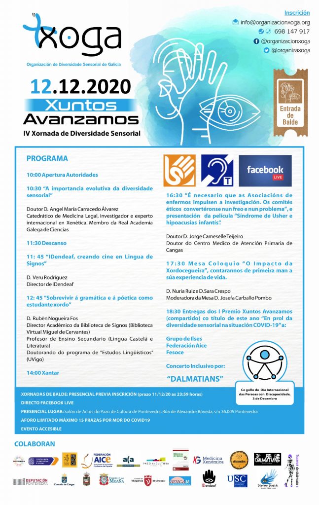 El IV Juntos Juntos Avanzamos premiará el trabajo de diferentes colectivos a favor de la diversidad sensorial durante la pandemia 7 1607620687 133 El IV Juntos Juntos Avanzamos premiara el trabajo de diferentes
