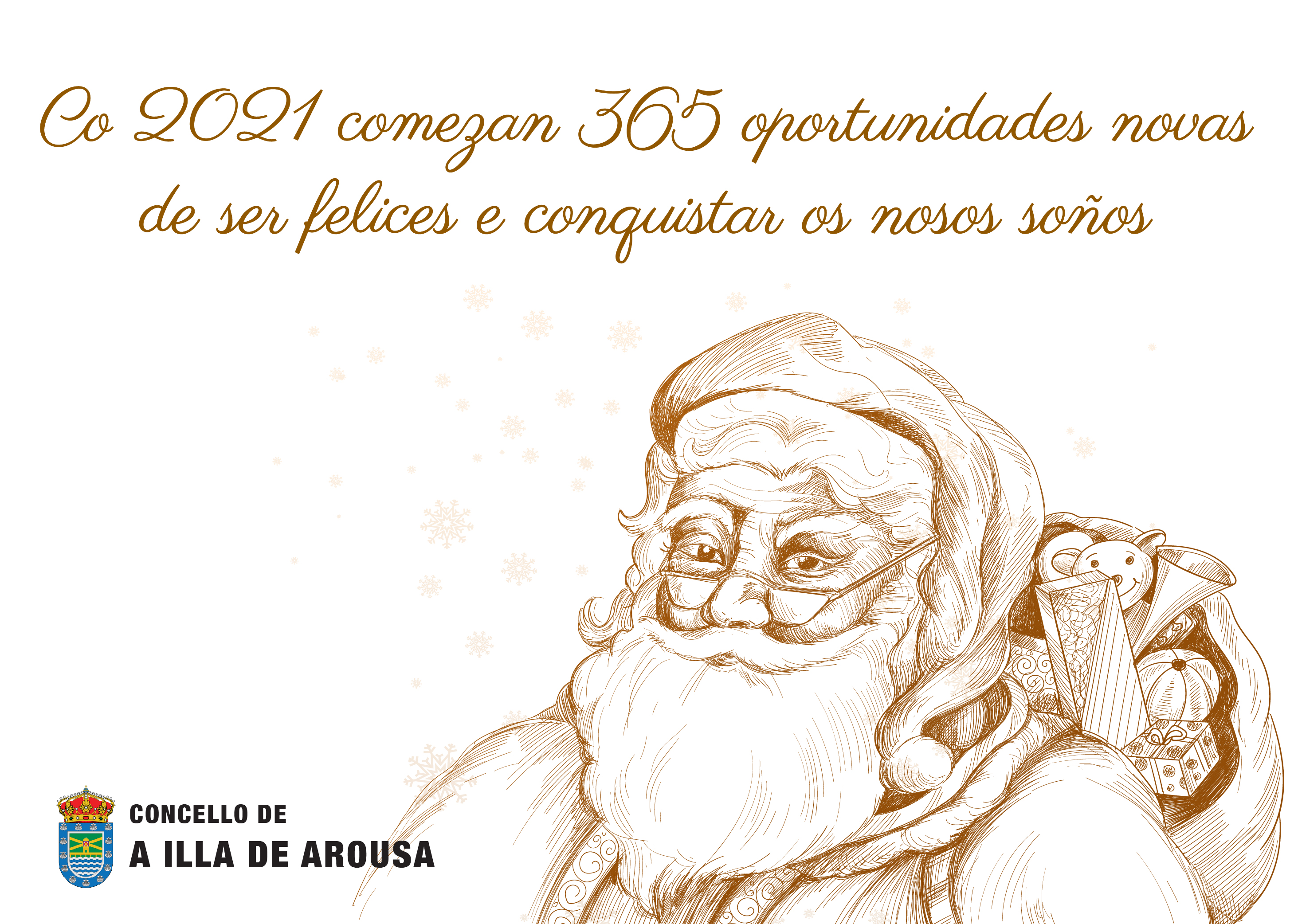 La isla de Arousa | SALUDO NAVIDAD 3 FELICITACIÓN NADAL