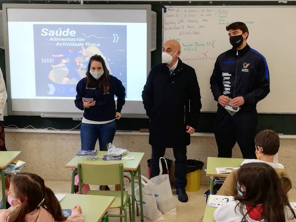Educación y SD Teucro cierran su ciclo sobre 'Salud, nutrición y actividad física' en Álvarez Limeses con charlas impartidas a 762 alumnos 4 1611230050 277 Educacion y SD Teucro cierran su ciclo sobre Salud nutricion