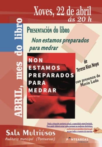 Teresa Ríos Noya presenta su primer libro de poemas en Ponteareas