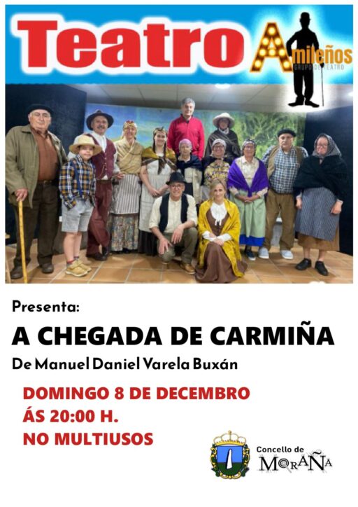 Obra de Teatro La Llegada de Carmina – Domingo 8