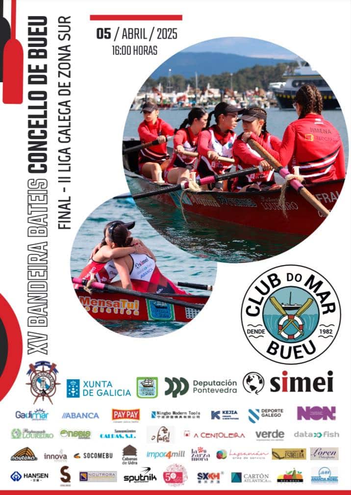 El Bueu Sea Club Solei y el Ayuntamiento organizan el XV Bateira de Bateira - Ayuntamiento de Bueu este sábado 3 El Bueu Sea Club Solei y el Ayuntamiento organizan el
