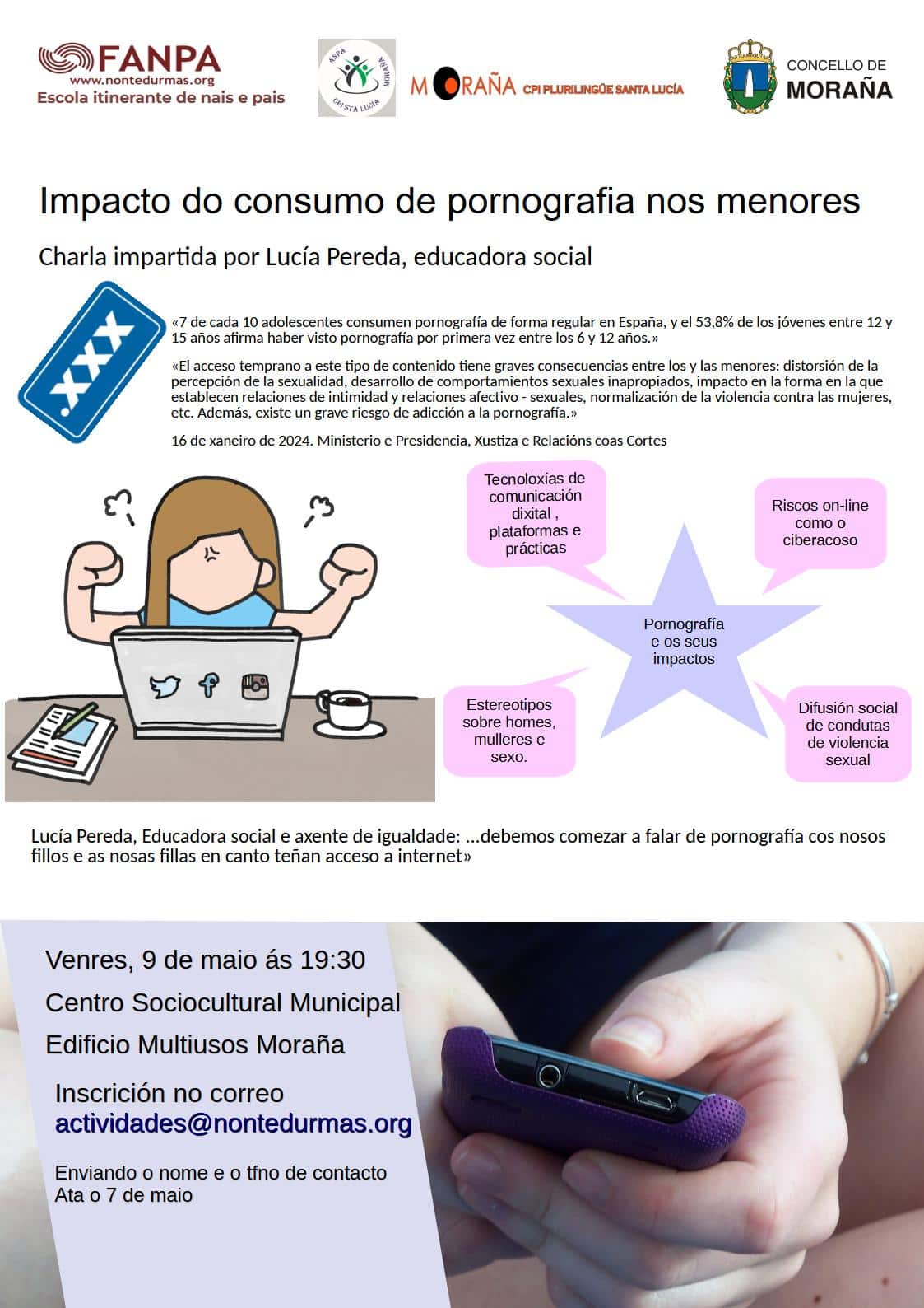 Hablar Impacto del consumo de pornografia en menores 9