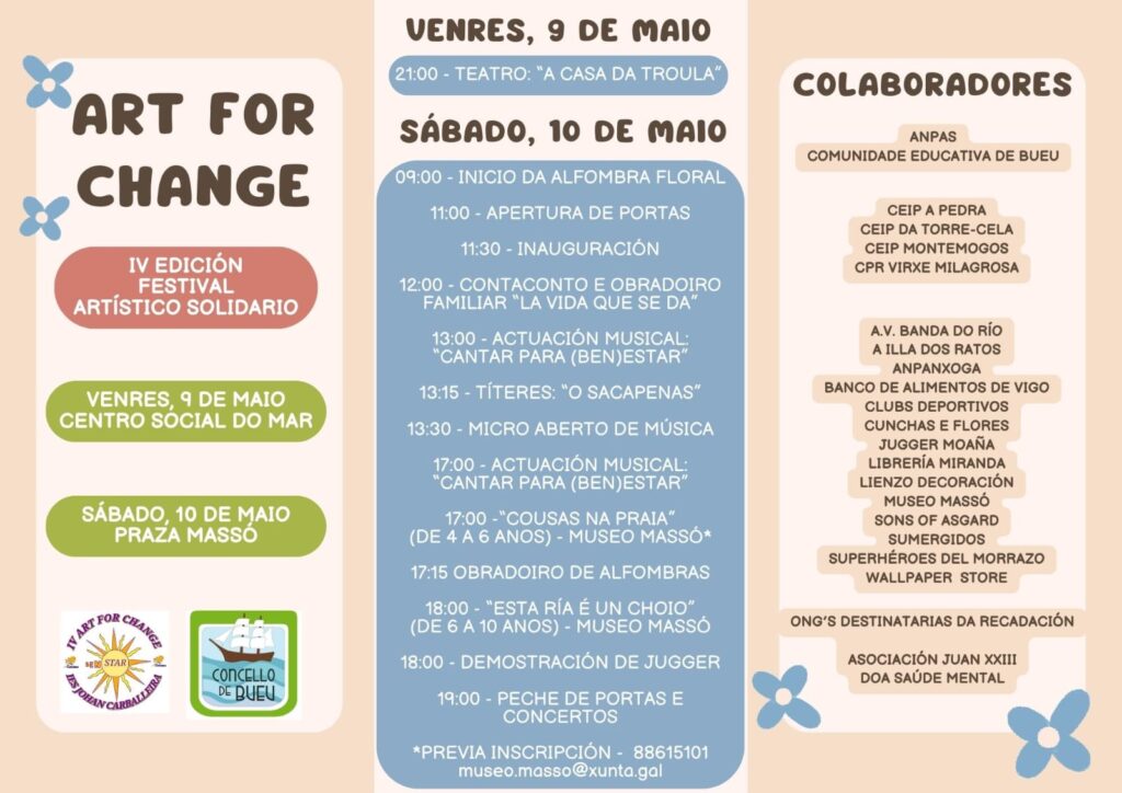 Bueu organiza este sabado el IV Festival de arte artistico