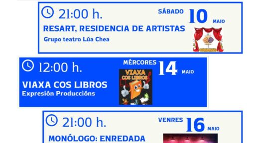 Cartel Teatro Nas Letras
