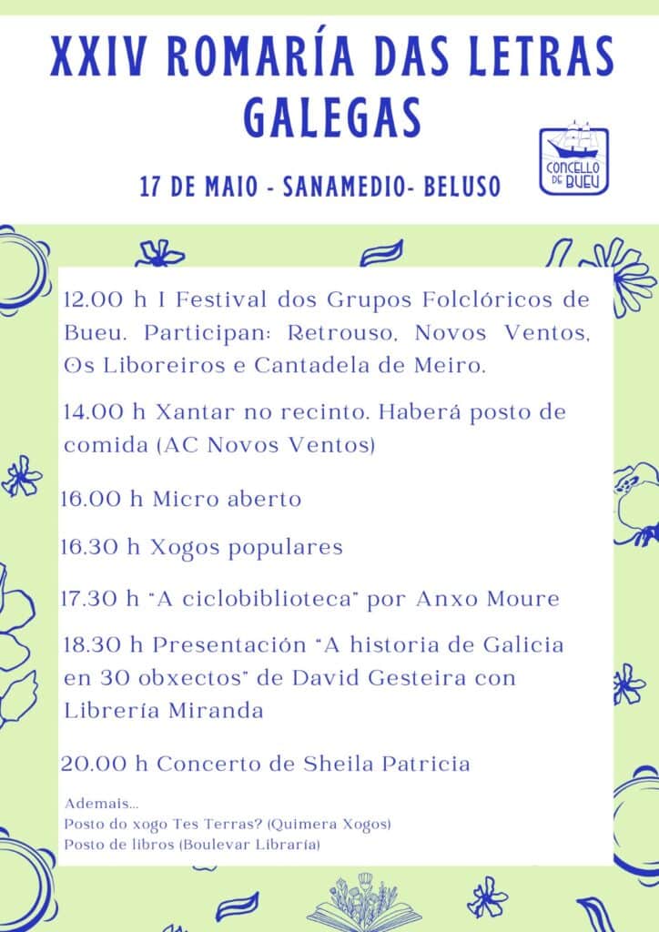 El Consejo de la Ciudad celebra el 17 de mayo en Sanammario con la XXIV Romería Das Letras Galegas - Ayuntamiento de Bueu 3 El Consejo de la Ciudad celebra el 17 de mayo