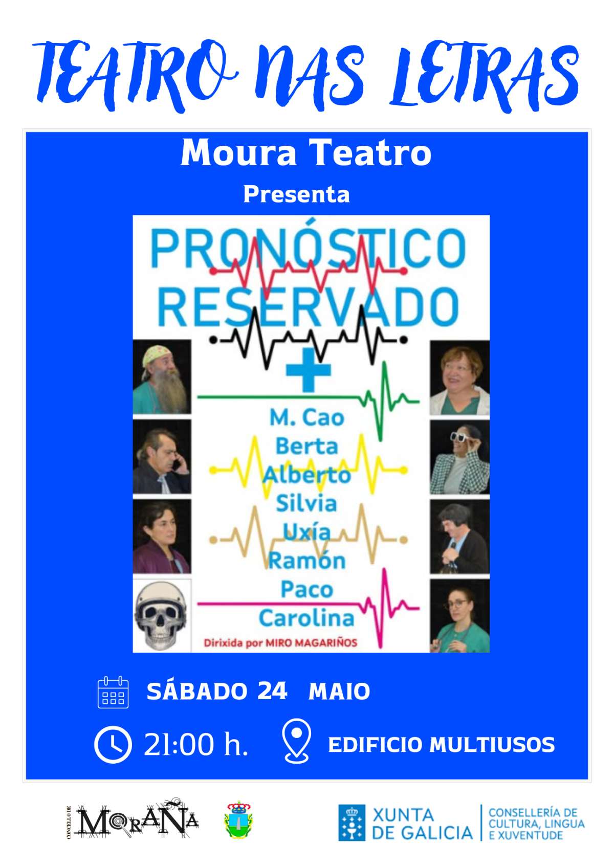 Teatro Pronst reservado a 24 de mayo