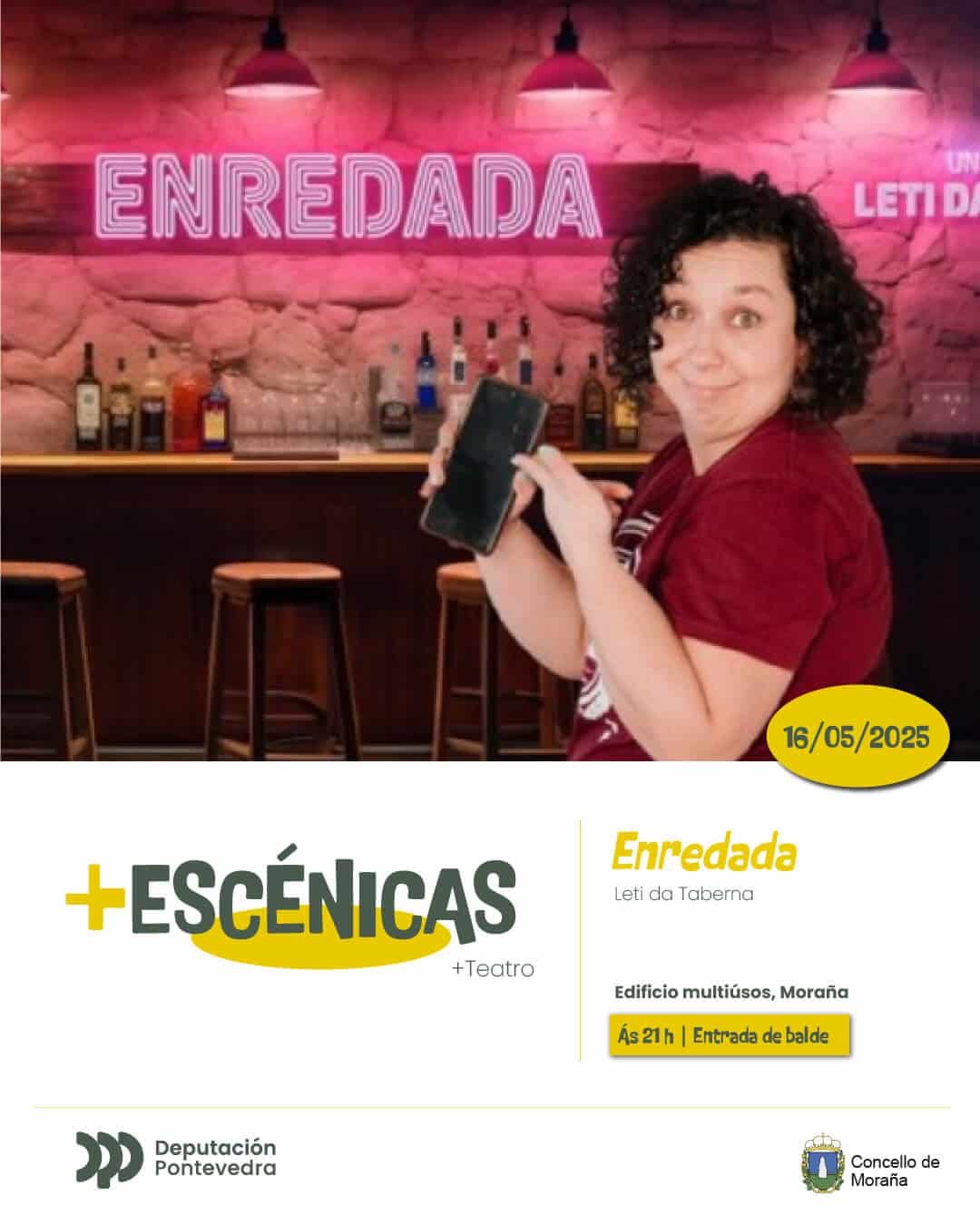 Teatro – Enredada 16 de Maio