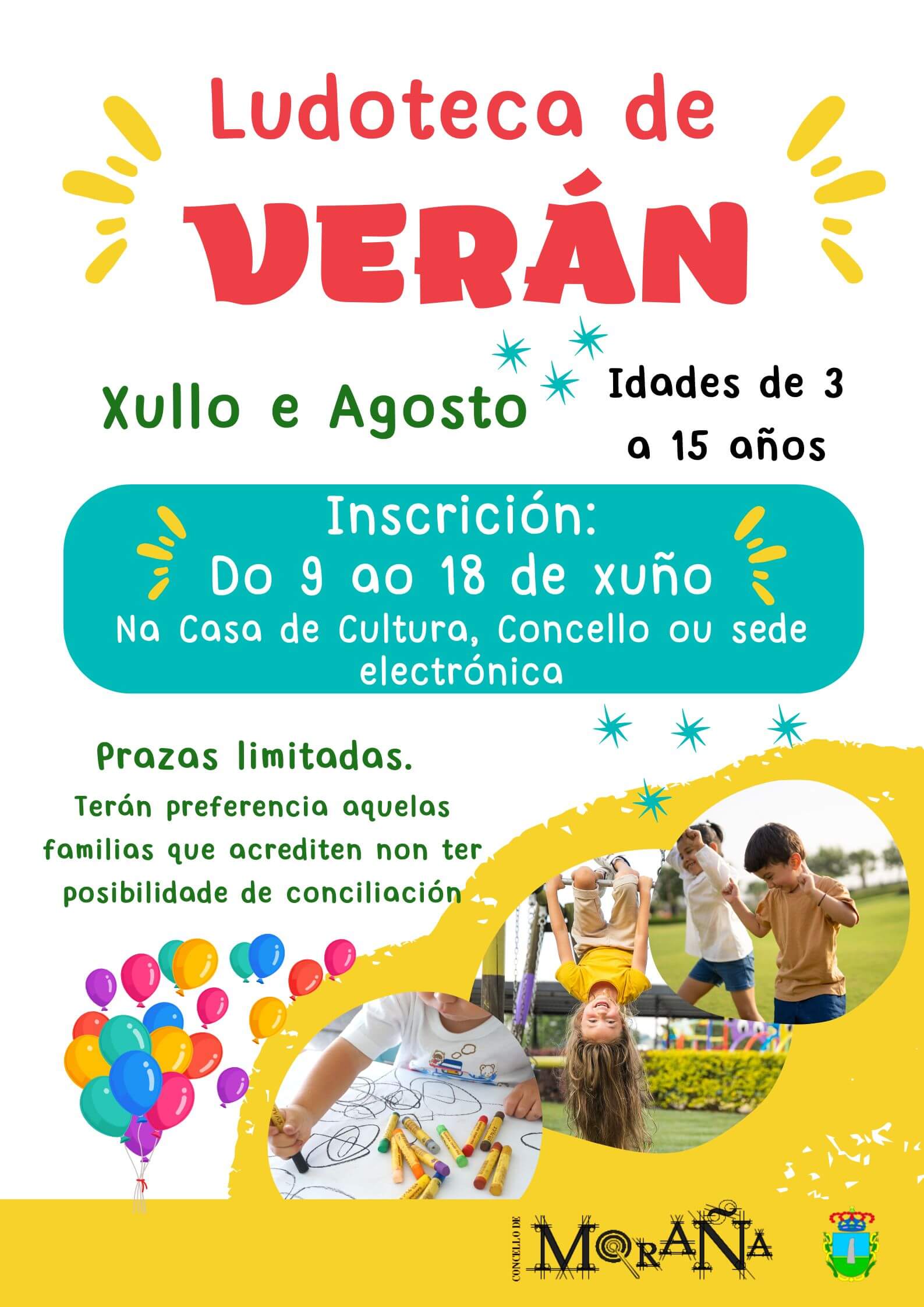 Cartel Ludoteca Veran 2025