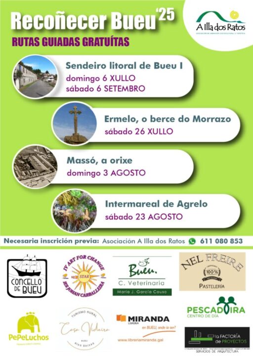 El Ayuntamiento de Bueu y la Isla de Ratos continuan