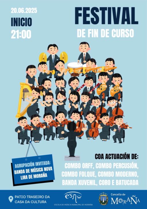 Festival de final de curso 20 de junio a