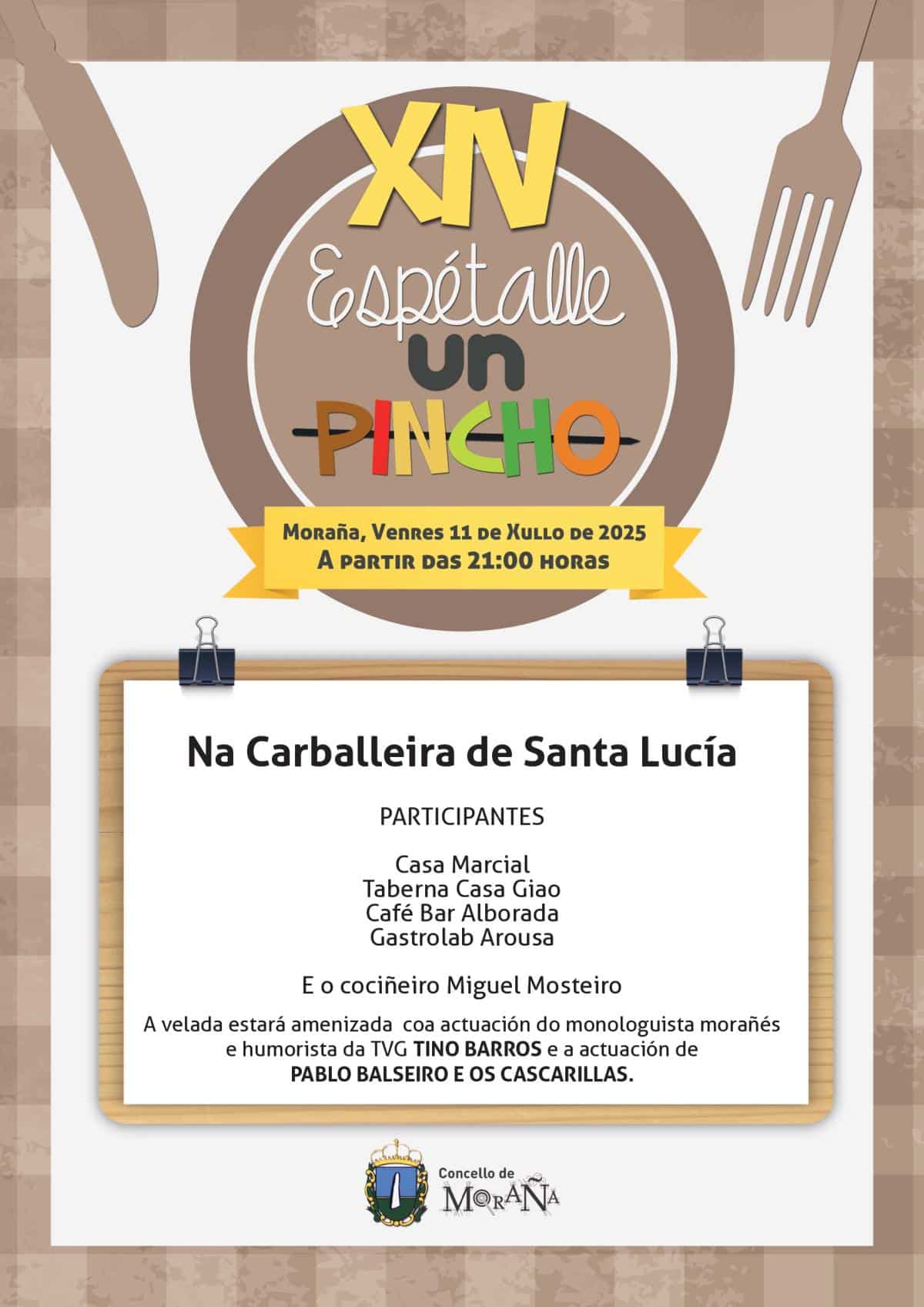 XIV Espetalle un Pincho – 11 de Xullo