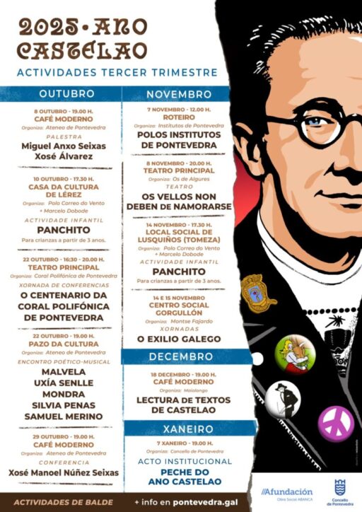 Programa Año Castelao fuera xan