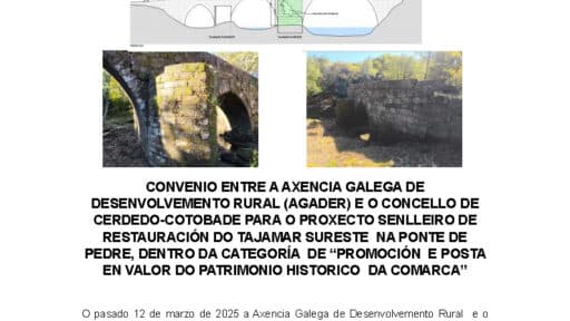 Convenio entre la Axencia Galega de Desarrollo Rural AGADER y