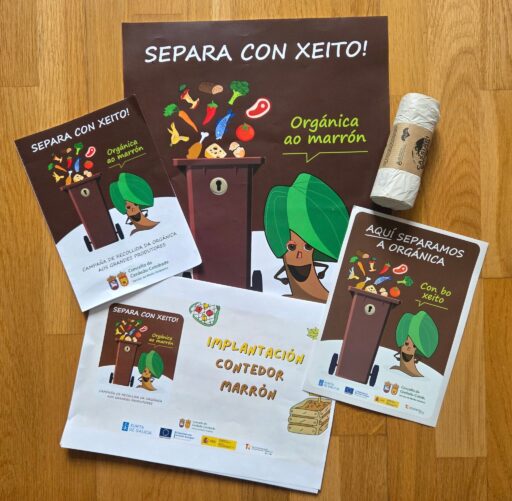 Implementacion de Contenedor Marron para Grandes Productores Municipio de