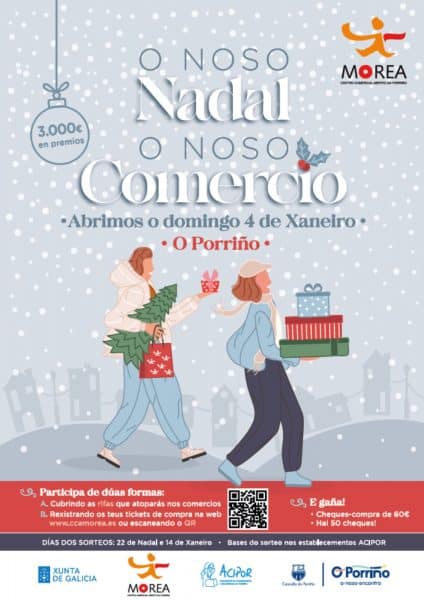 El Ayuntamiento apoya el comercio local con la campaña Acipor Navidad y Reyes 3 El Ayuntamiento apoya el comercio local con la campana Acipor