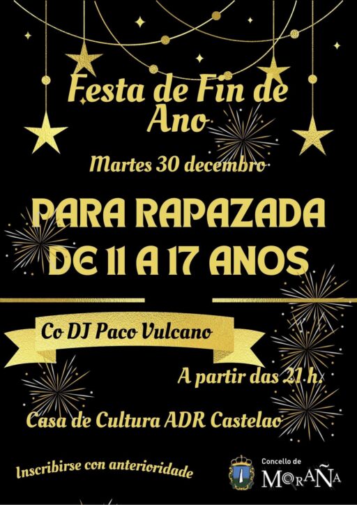 Fiesta de fin de ano – Marte 30 de diciembre
