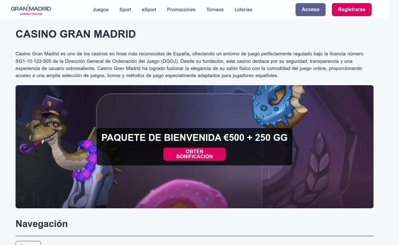 Seguridad y protección de los jugadores en el entorno online de Casino Gran Madrid