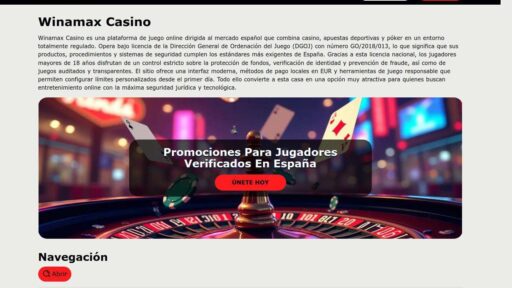 Experiencia móvil de Winamax Casino: juegos sobre la marcha para jugadores españoles