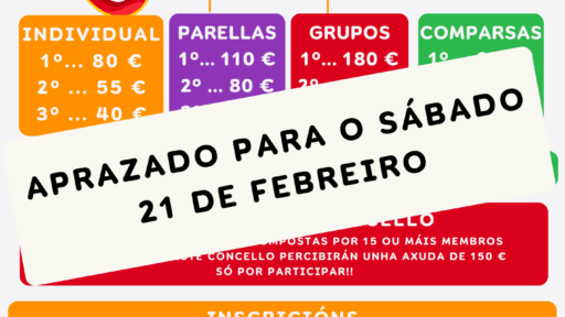 Programado para el sabado 21 de febrero