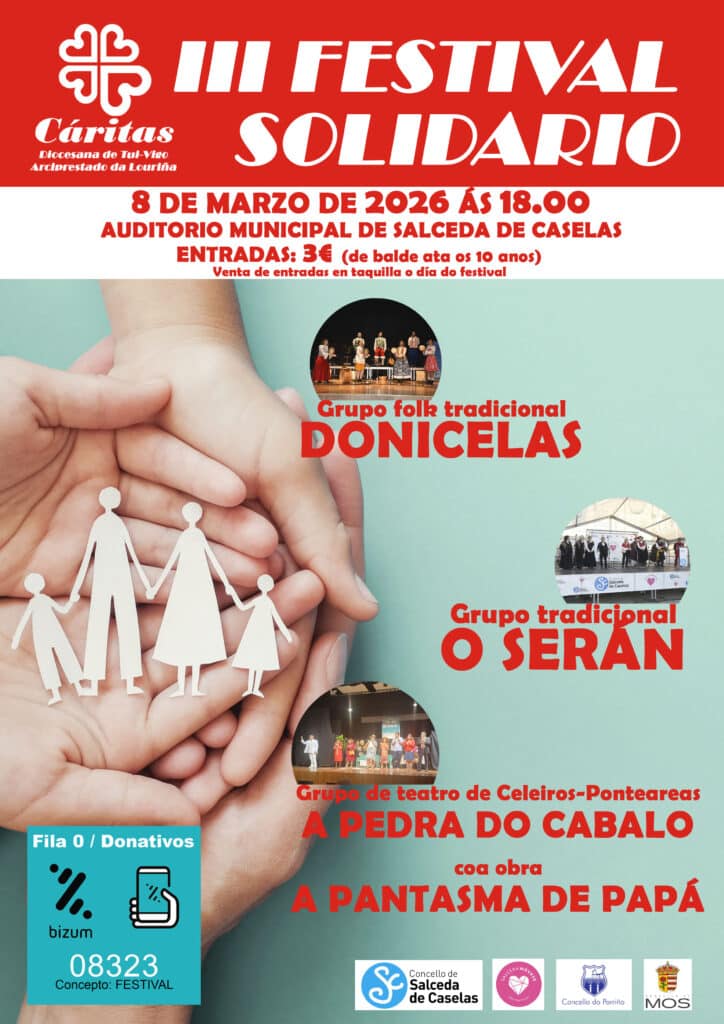 Salceda, sede de la III fiesta solidaria de Cáritas Louriña 3 Salceda sede de la III fiesta solidaria de Caritas Lourina
