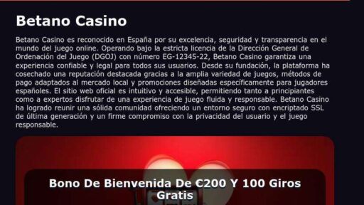 ¿Qué opinan los jugadores españoles sobre Betano Casino?
