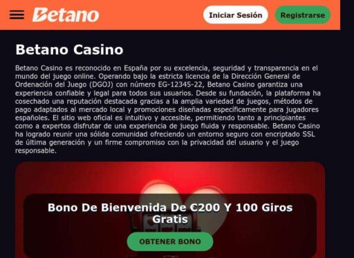 ¿Qué opinan los jugadores españoles sobre Betano Casino?