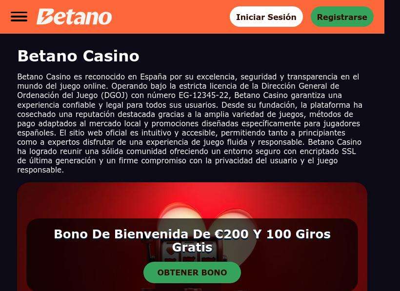 ¿Qué opinan los jugadores españoles sobre Betano Casino?