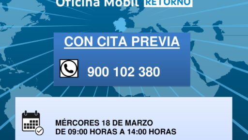 BIENVENIDO A GALICIA – OFICINA MOVIL DE REGRESO – MIERCOLES