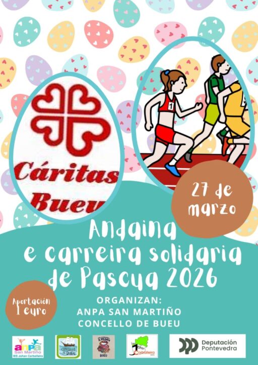 Bueu acoge este viernes una carrera solidaria a favor de