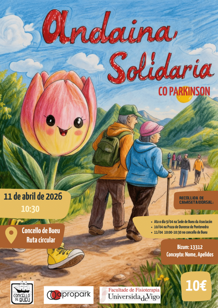 Bueu acoge la primera Caminata Solidaria contra el Parkinson el 11 de abril - Ayuntamiento de Bueu 3 Bueu acoge la primera Caminata Solidaria contra el Parkinson el